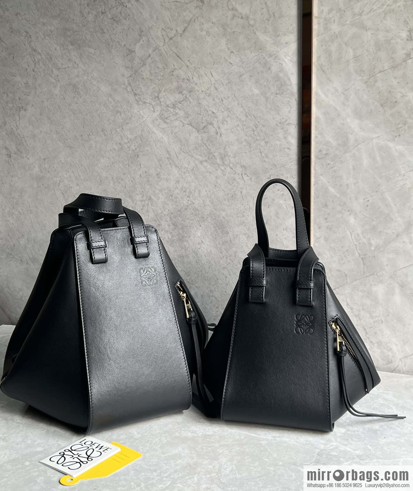 LOEWE Hammock bag 0216 small black