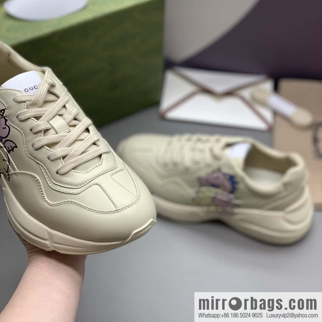 GUCCI women's retro sneakers