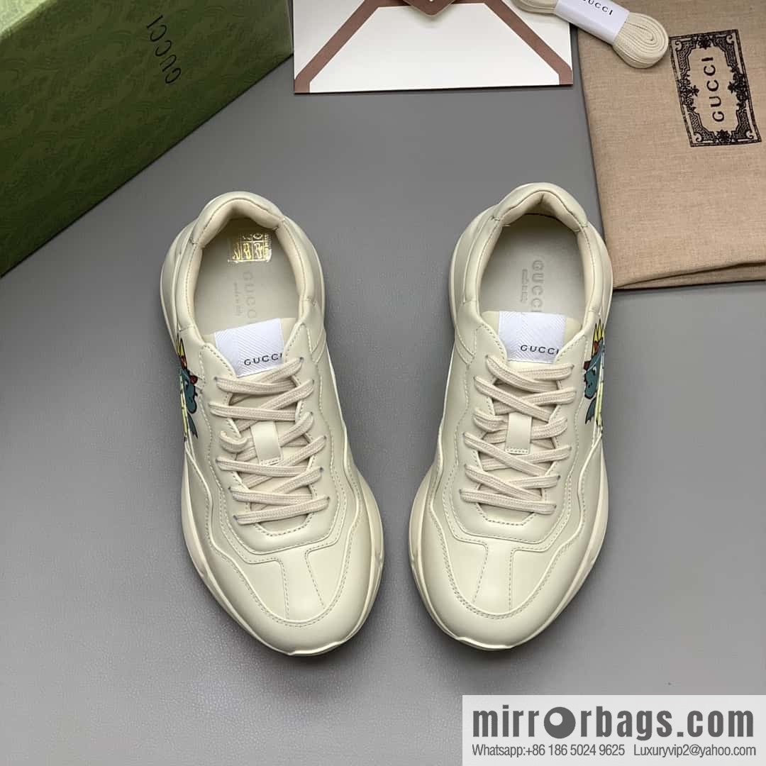 GUCCI men's and women's retro sneakers