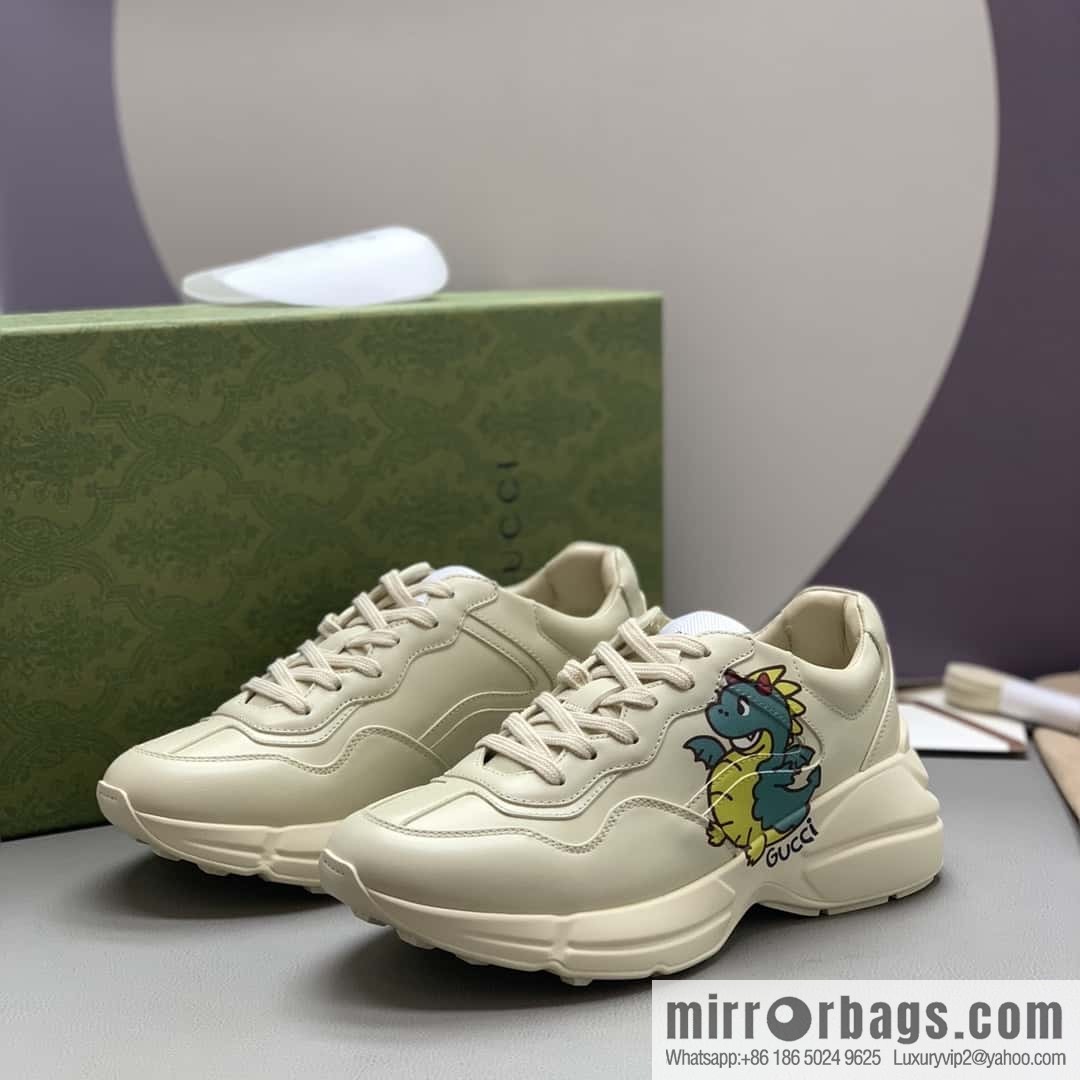 GUCCI men's and women's retro sneakers
