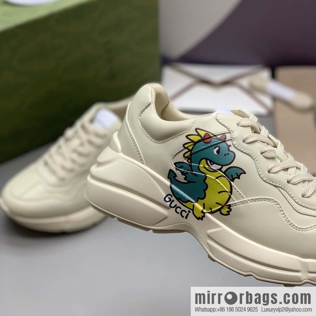 GUCCI men's and women's retro sneakers
