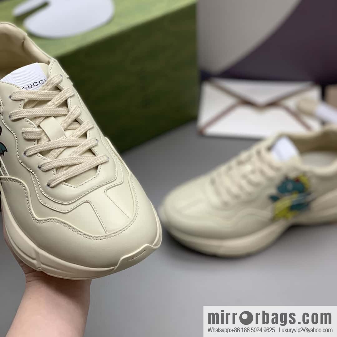 GUCCI men's and women's retro sneakers