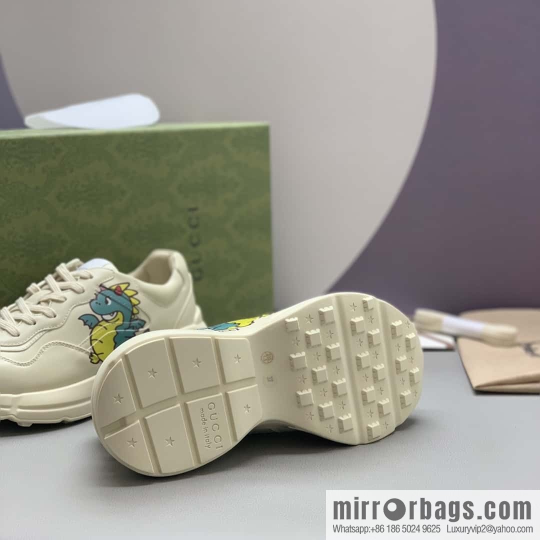GUCCI men's and women's retro sneakers