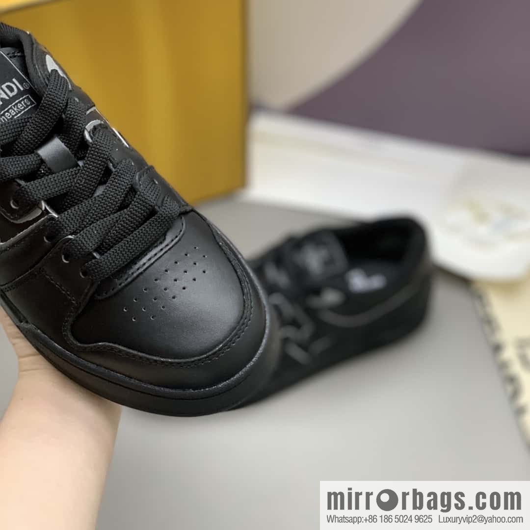 FENDI men's retro sports and leisure shoes