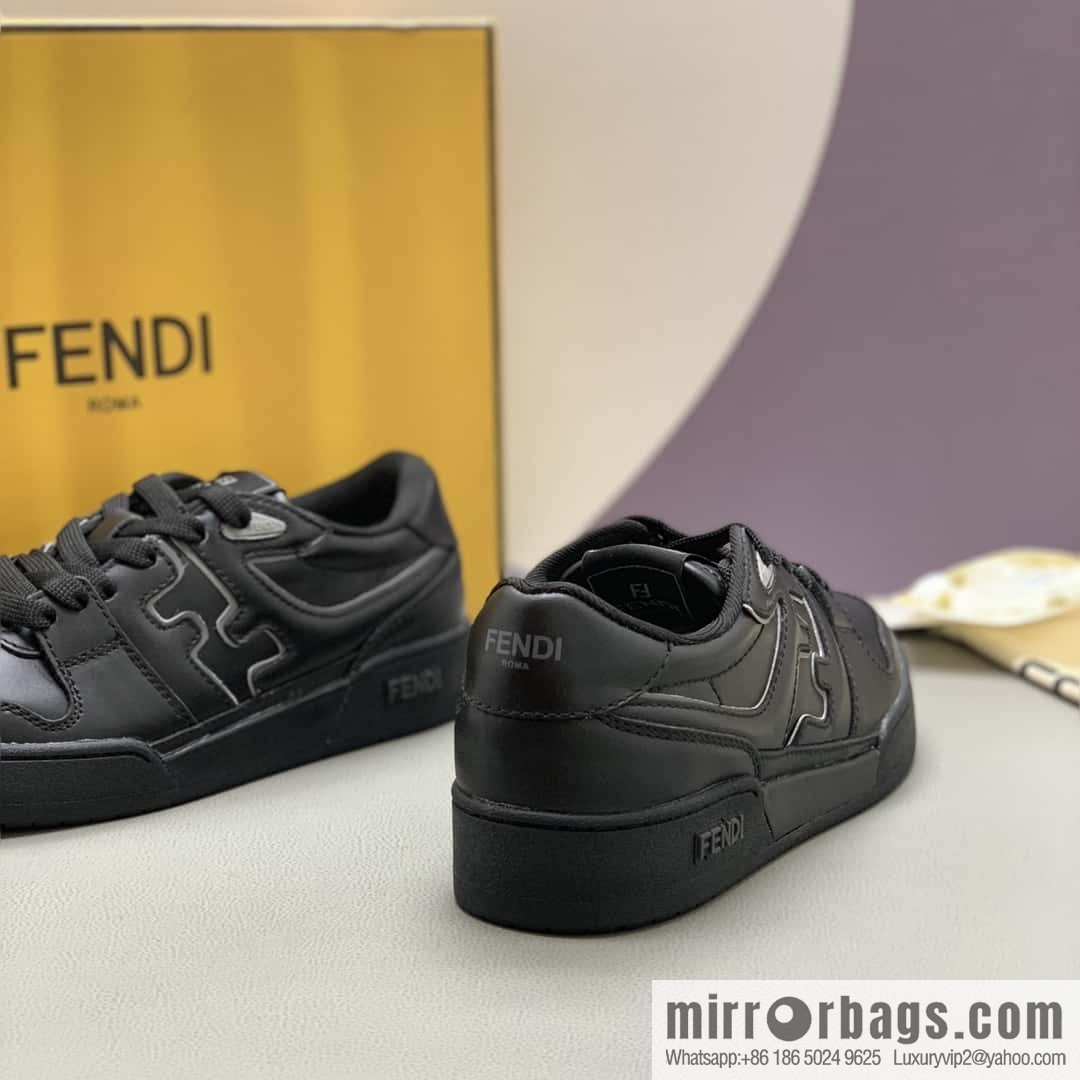 FENDI men's retro sports and leisure shoes