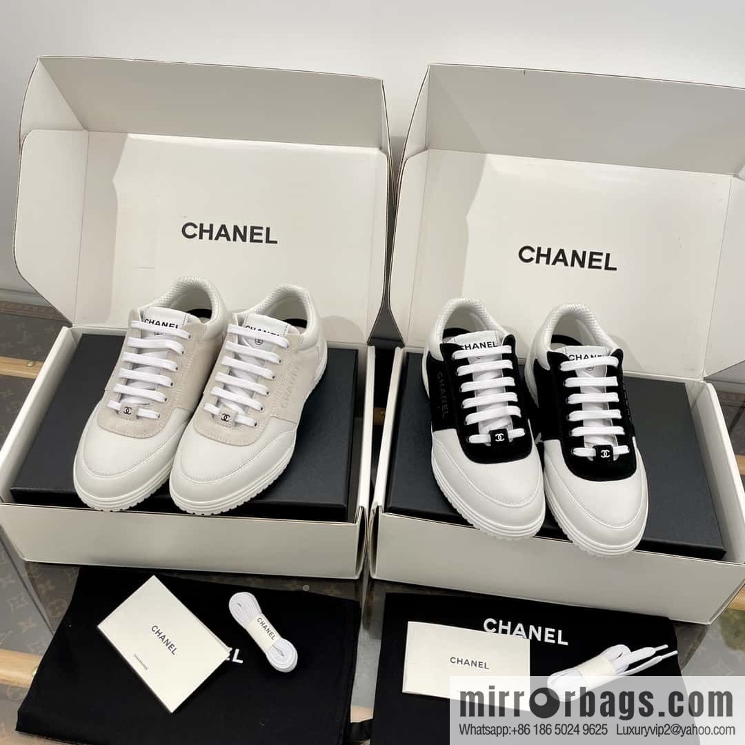 CHANEL Xiaoxiang Spring and summer color matching casual sports shoes
