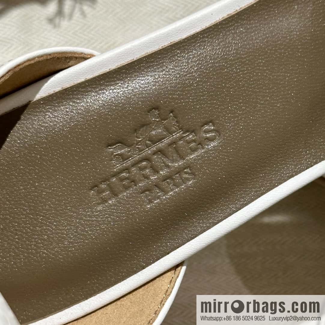 Hermès H high-heeled sandals