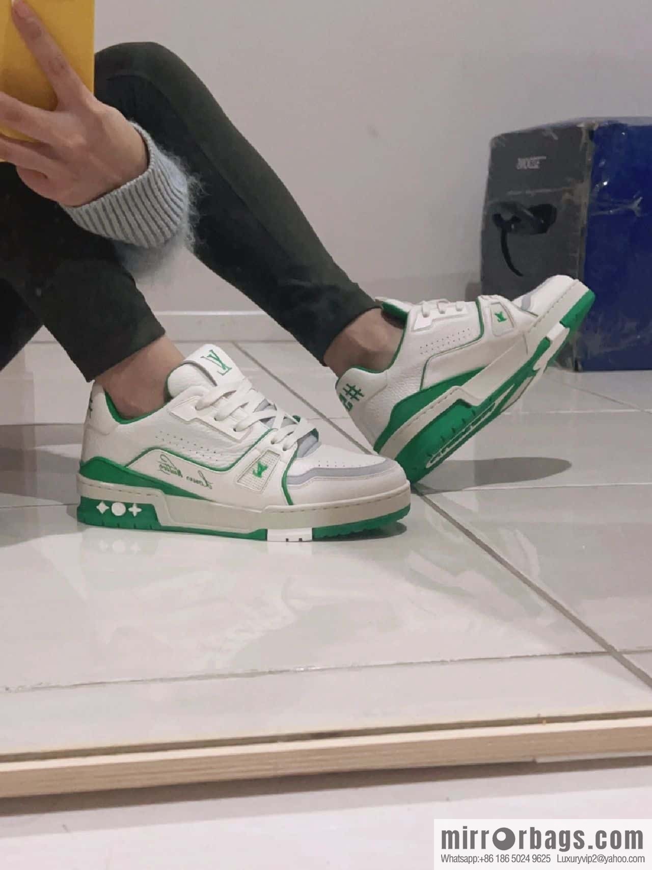 LV/Louis Vuitton, donkey brand 𝐭𝐫𝐚𝐢𝐧𝐞𝐫|𝟐𝟎𝟐𝟑 men's and women's casual sports shoes