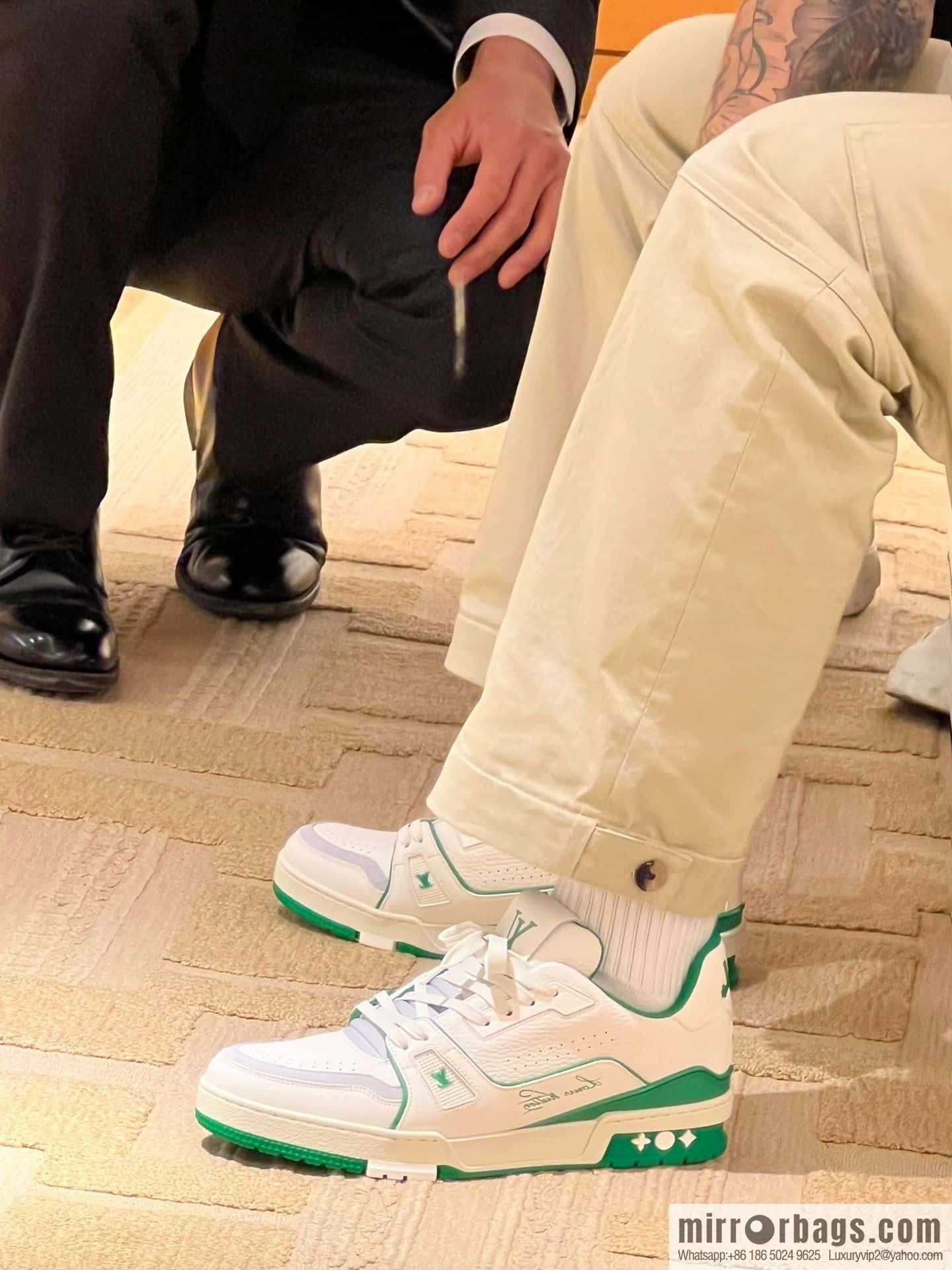 LV/Louis Vuitton, donkey brand 𝐭𝐫𝐚𝐢𝐧𝐞𝐫|𝟐𝟎𝟐𝟑 men's and women's casual sports shoes