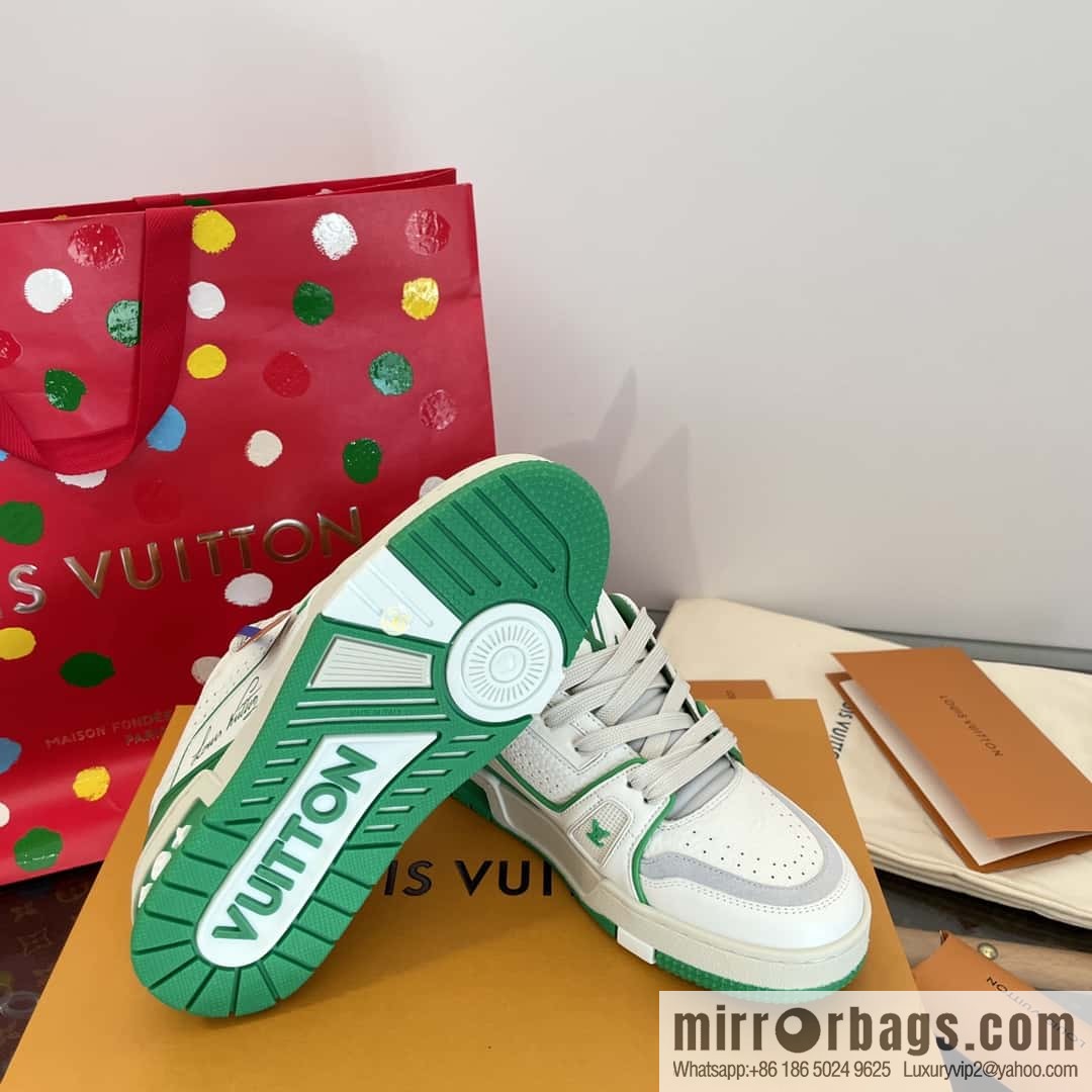 LV/Louis Vuitton, donkey brand 𝐭𝐫𝐚𝐢𝐧𝐞𝐫|𝟐𝟎𝟐𝟑 men's and women's casual sports shoes