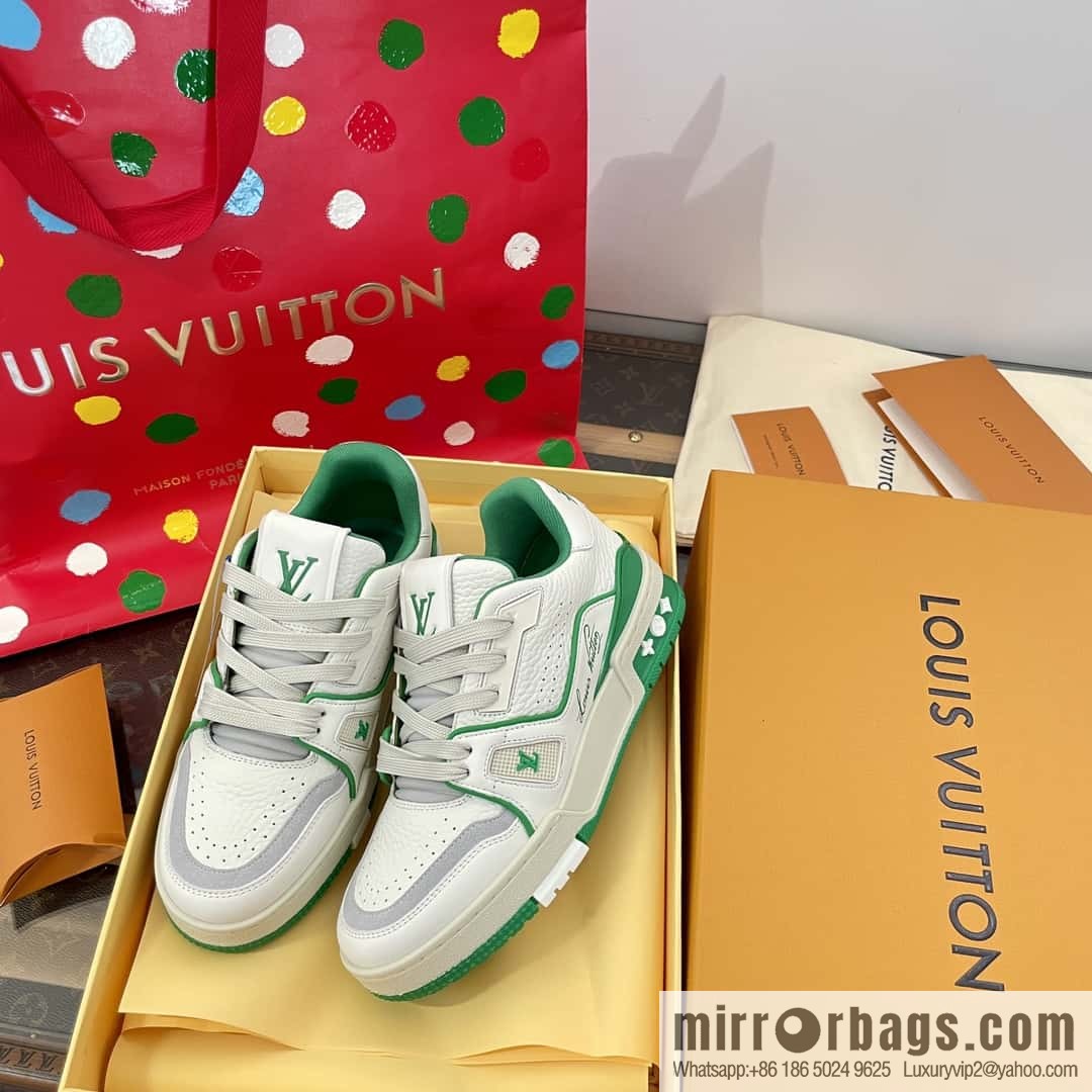 LV/Louis Vuitton, donkey brand 𝐭𝐫𝐚𝐢𝐧𝐞𝐫|𝟐𝟎𝟐𝟑 men's and women's casual sports shoes