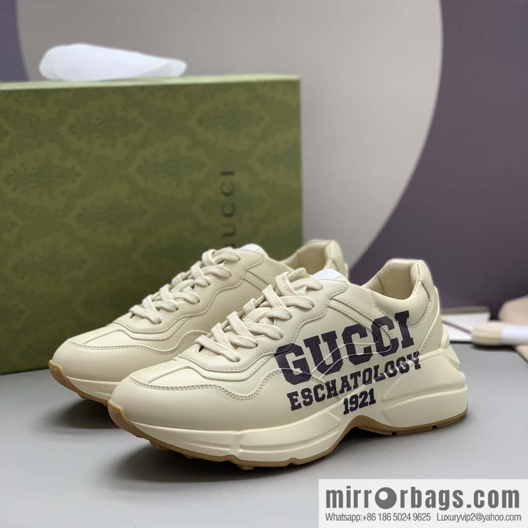 GUCCI men's and women's retro sneakers