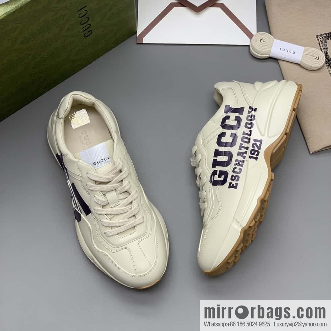 GUCCI men's and women's retro sneakers