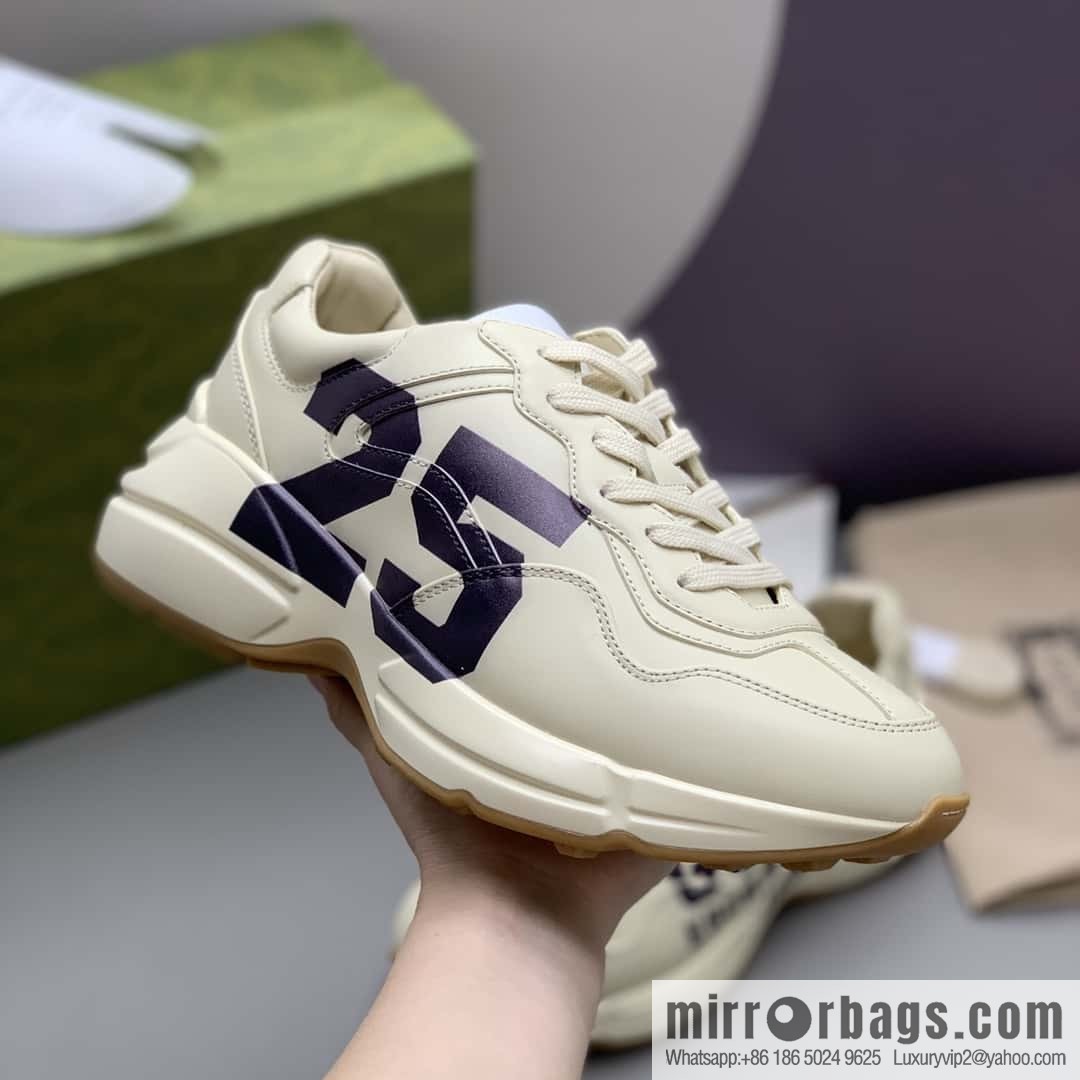 GUCCI men's and women's retro sneakers