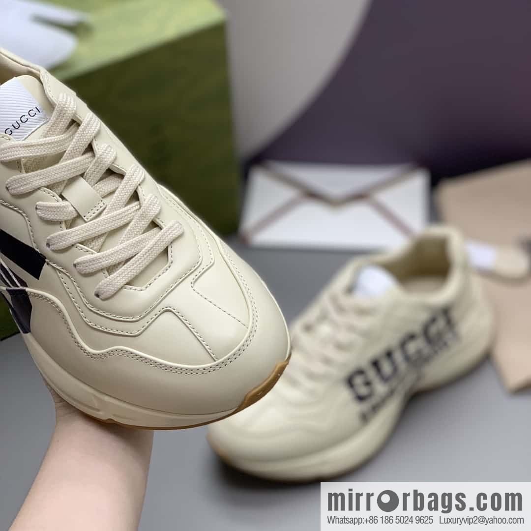 GUCCI men's and women's retro sneakers