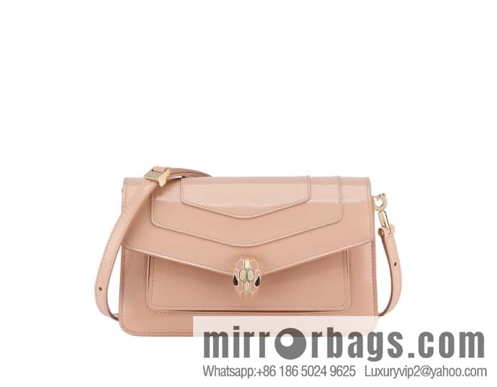 BVLGARI Bulgari SERPENTI FOREVER EAST-WEST Small shoulder bag 292103 pink 22CM