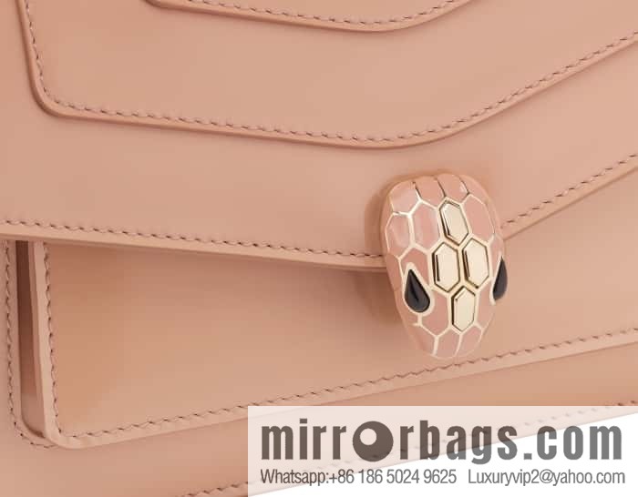 BVLGARI Bulgari SERPENTI FOREVER EAST-WEST Small shoulder bag 292103 pink 22CM