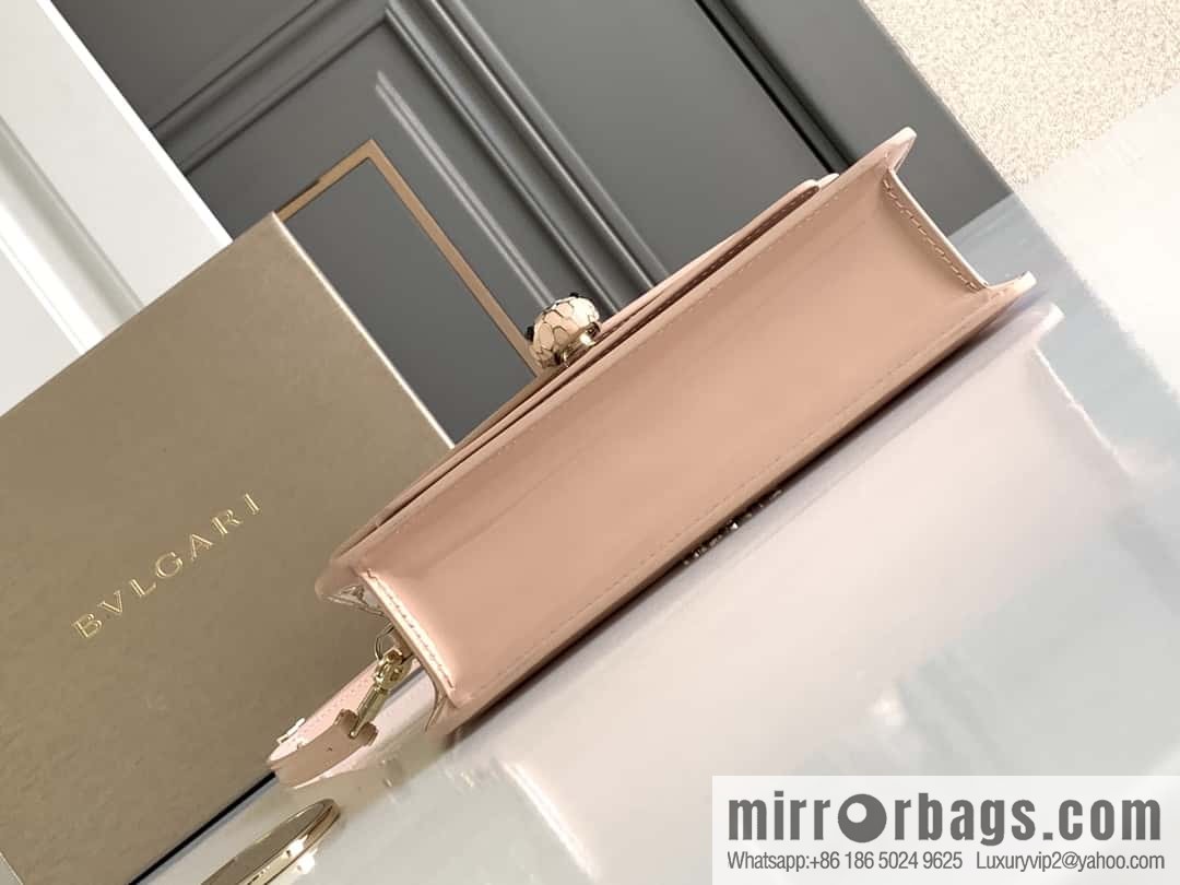 BVLGARI Bulgari SERPENTI FOREVER EAST-WEST Small shoulder bag 292103 pink 22CM