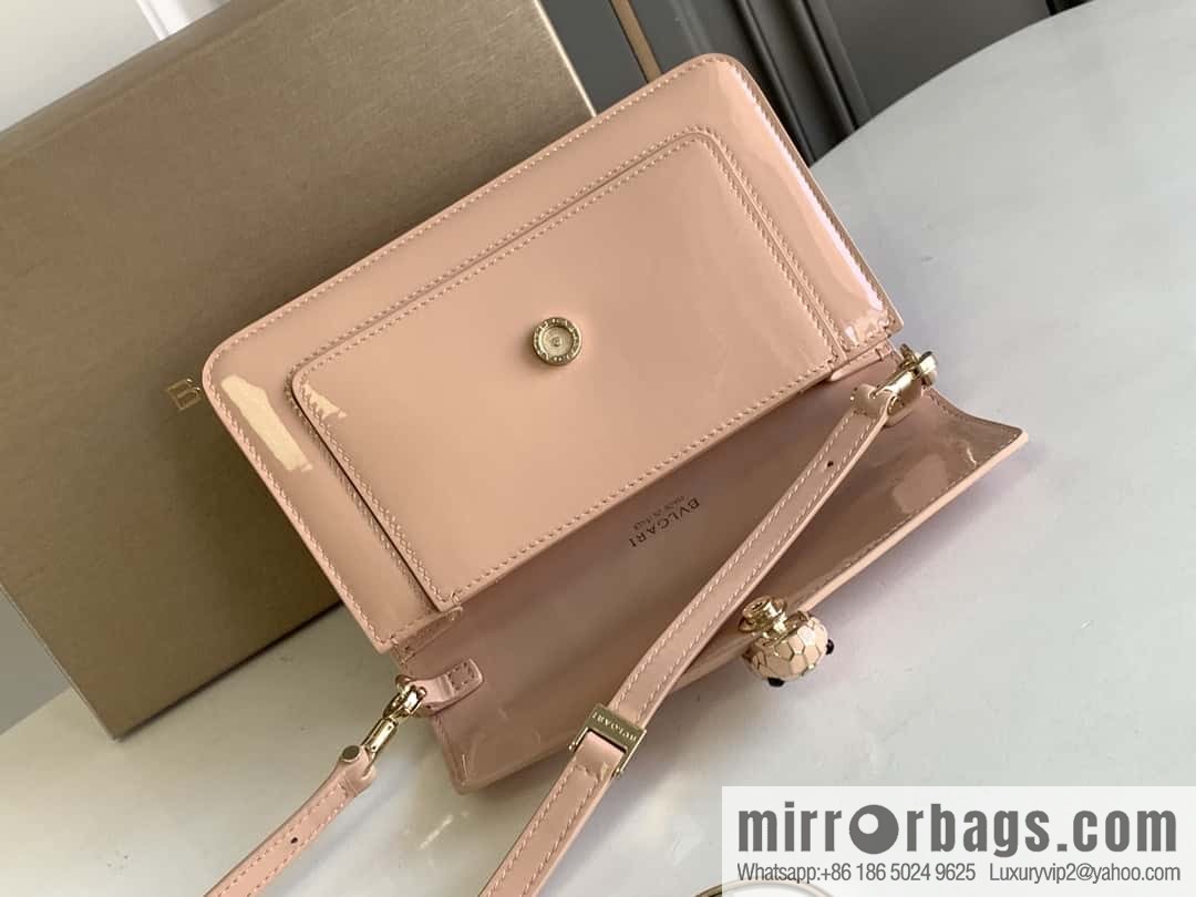 BVLGARI Bulgari SERPENTI FOREVER EAST-WEST Small shoulder bag 292103 pink 22CM