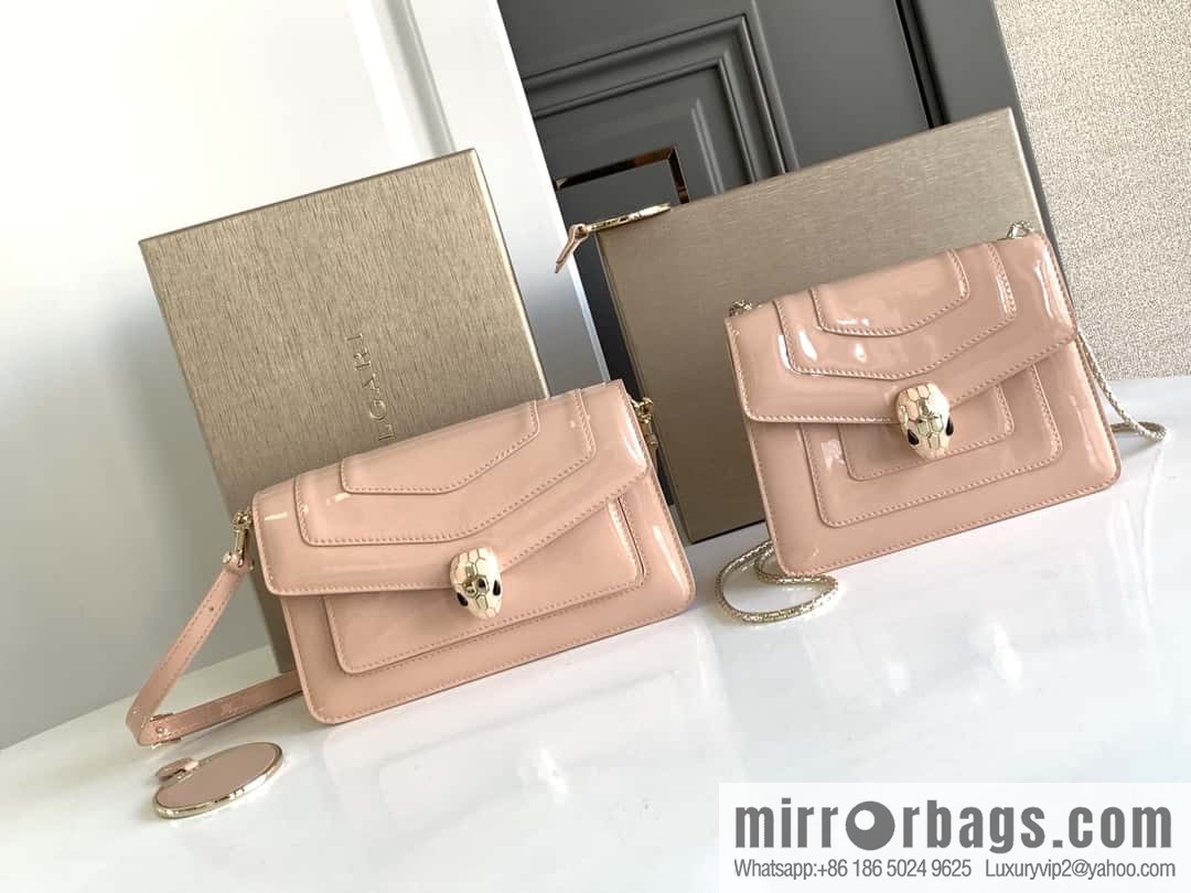 BVLGARI Bulgari SERPENTI FOREVER EAST-WEST Small Shoulder Bag 61879 pink 20CM