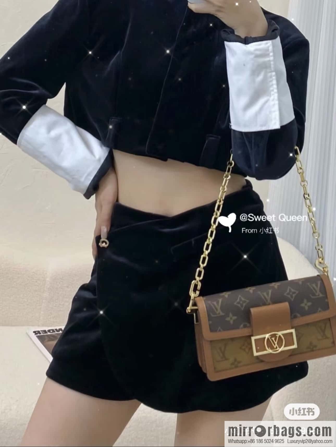 LV M46757 DAUPHINE EAST WEST BAG