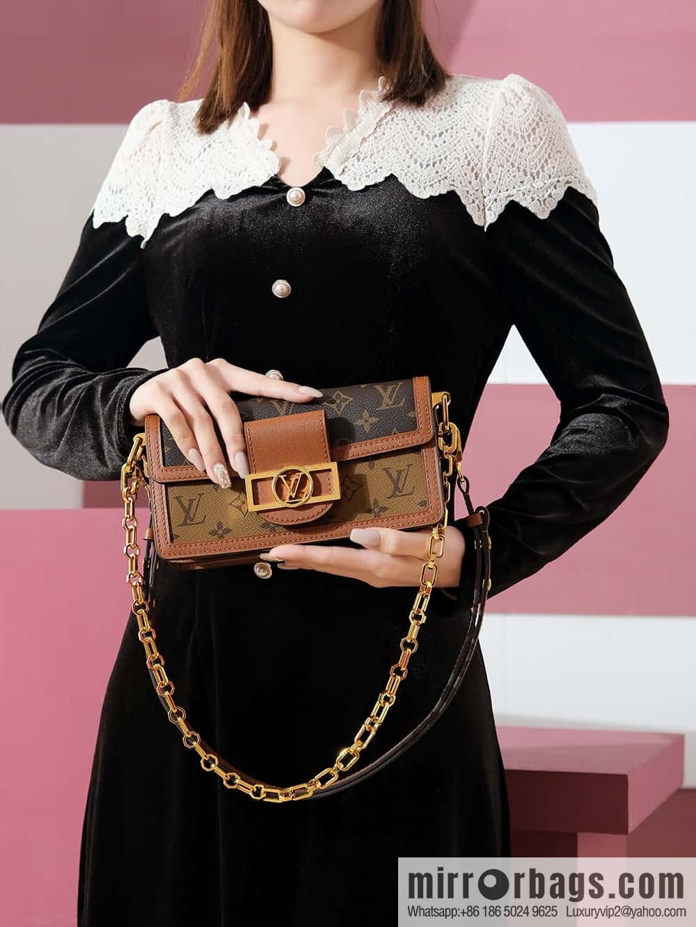 LV M46757 DAUPHINE EAST WEST BAG