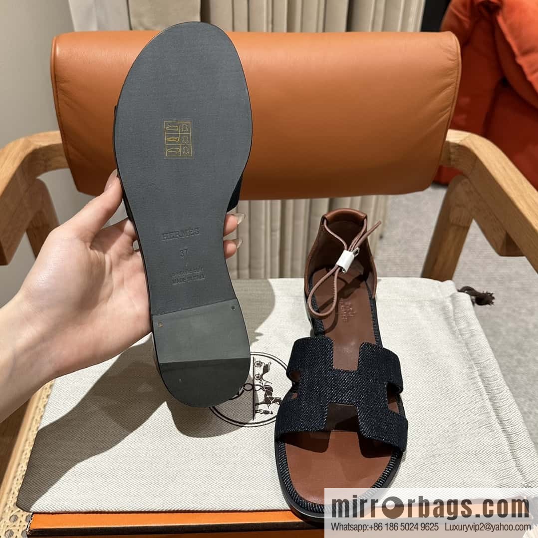 Hermès new small sandals