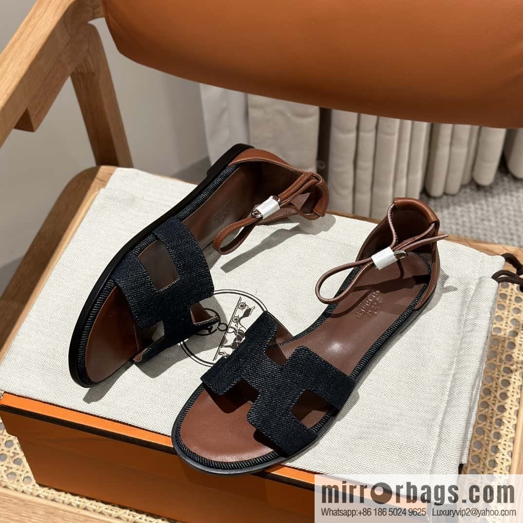 Hermès new small sandals