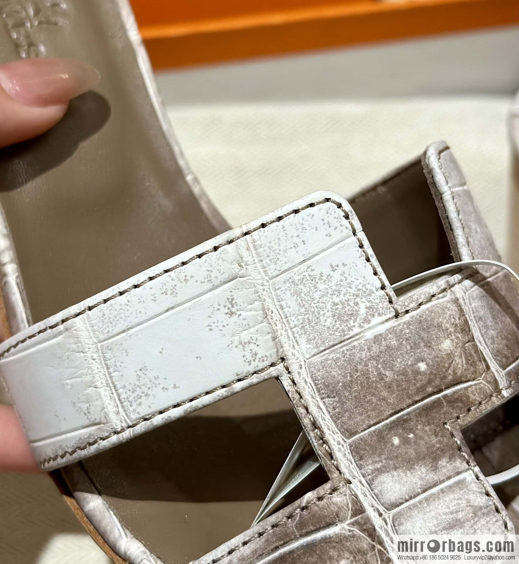 Hermès Crocodile 🐊 slippers