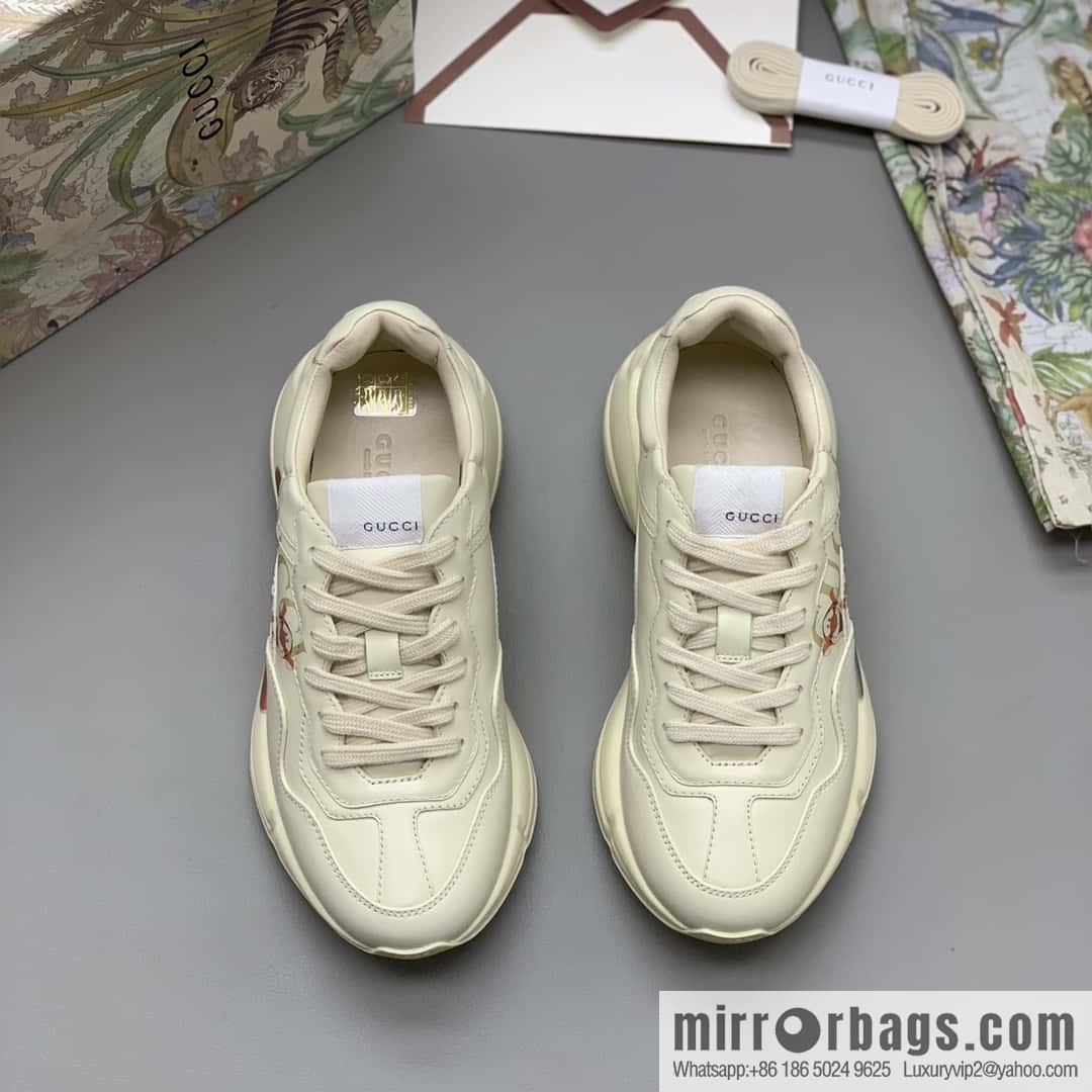 GUCCI men's and women's retro sneakers