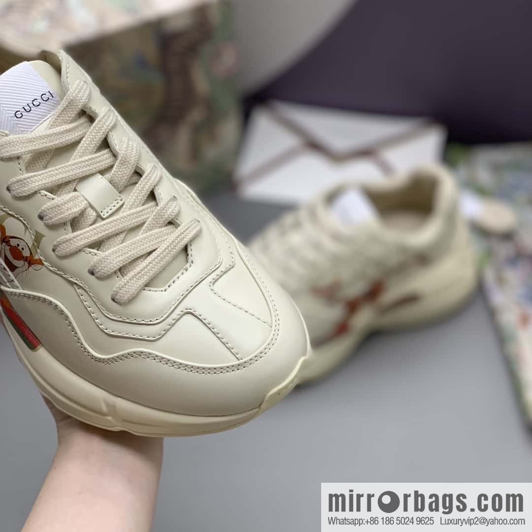 GUCCI men's and women's retro sneakers