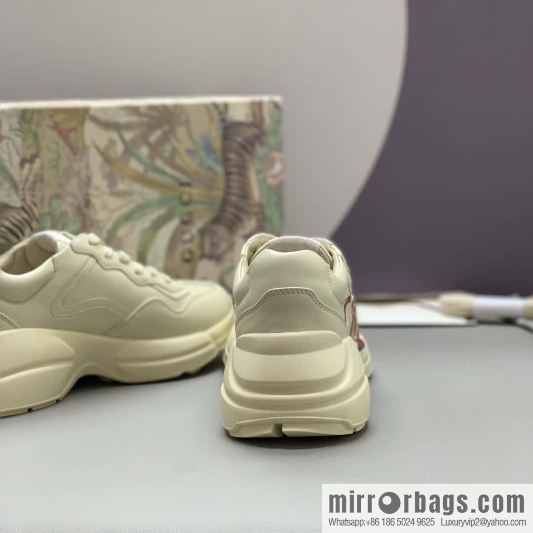 GUCCI men's and women's retro sneakers