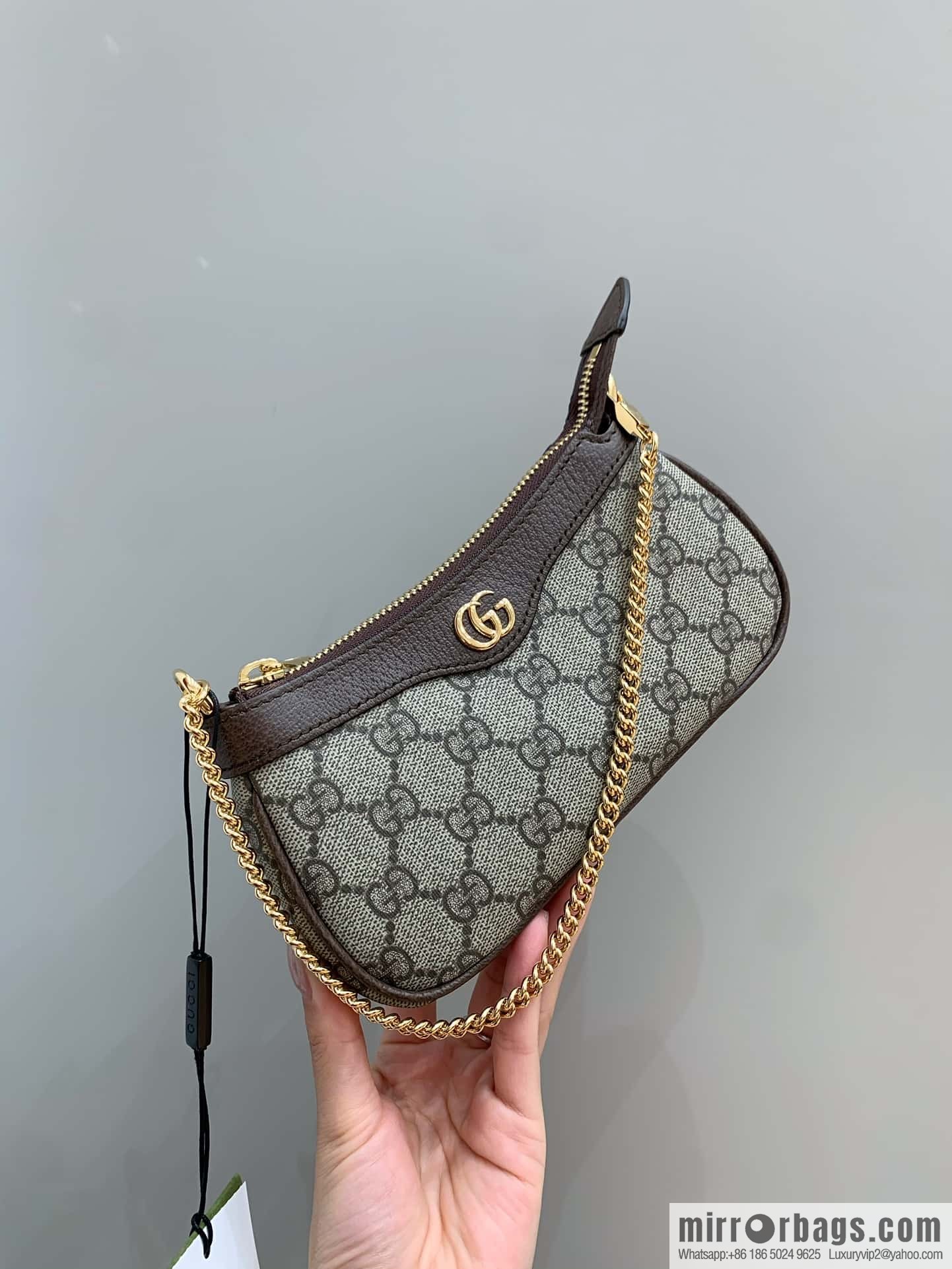 GUCCI ophidia mini mahjong bag 764960 brown