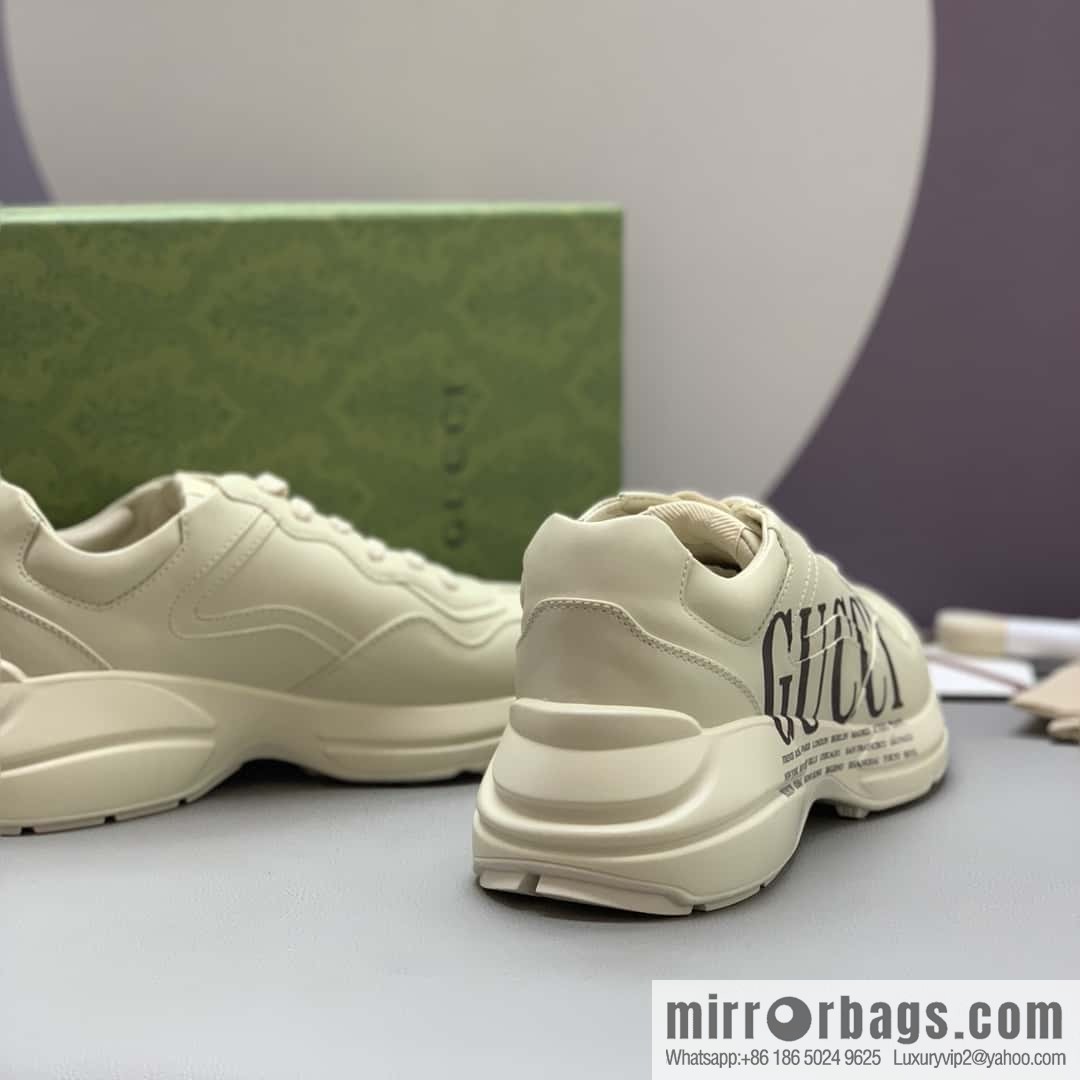 GUCCI G home men's and women's retro sneakers