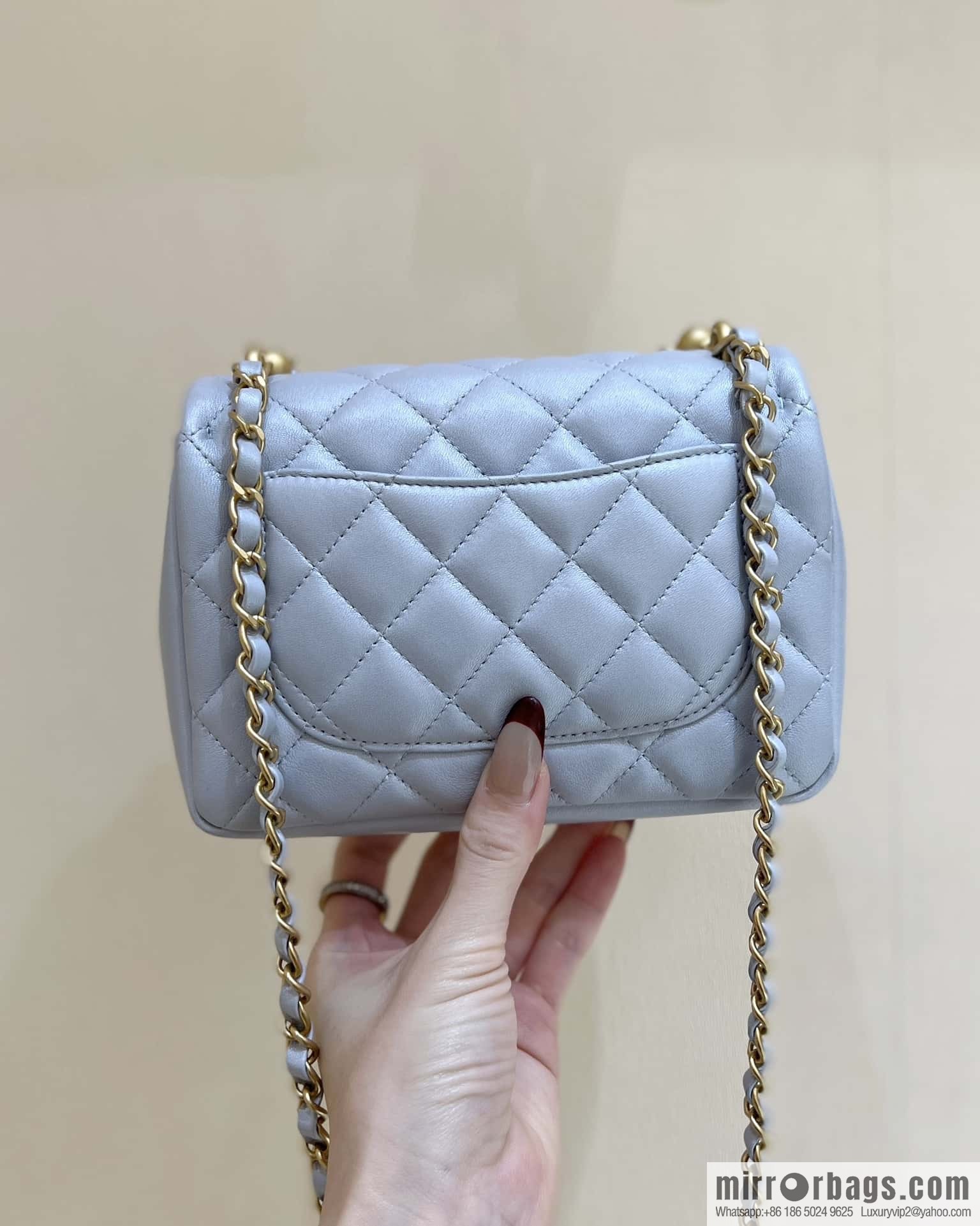 CHANEL 24P Spring and Summer Preview Series Limited Edition Pearl Square Fatty AS4385