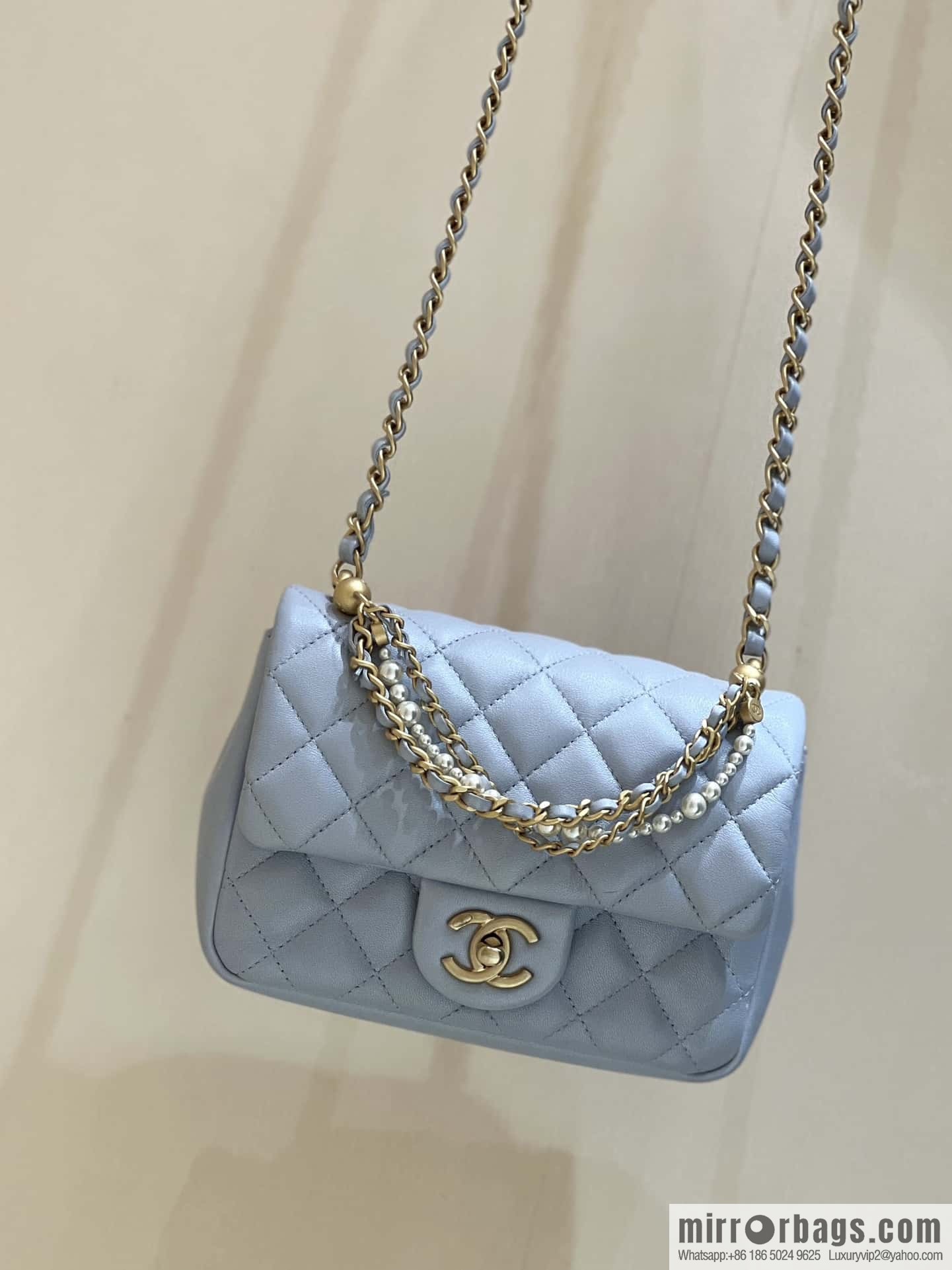 CHANEL 24P Spring and Summer Preview Series Limited Edition Pearl Square Fatty AS4385