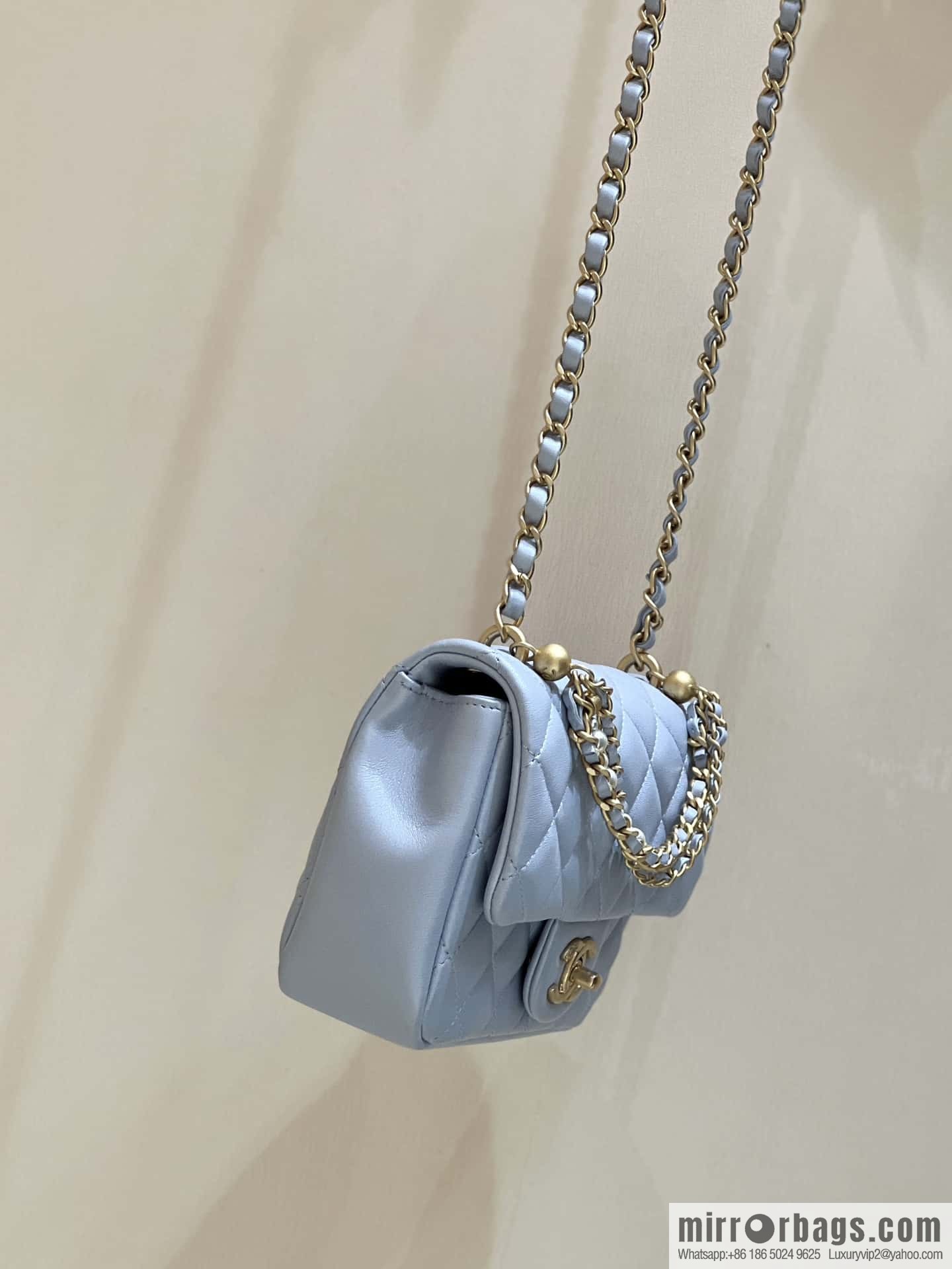 CHANEL 24P Spring and Summer Preview Series Limited Edition Pearl Square Fatty AS4385