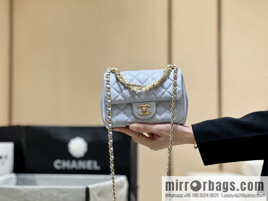 CHANEL 24P Spring and Summer Preview Series Limited Edition Pearl Square Fatty AS4385