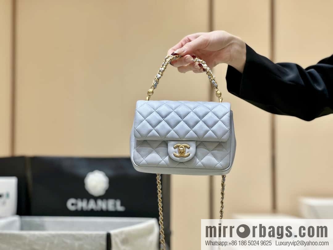CHANEL 24P Spring and Summer Preview Series Limited Edition Pearl Square Fatty AS4385