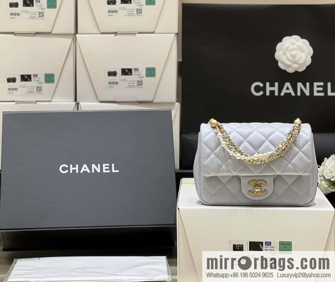 CHANEL 24P Spring and Summer Preview Series Limited Edition Pearl Square Fatty AS4385