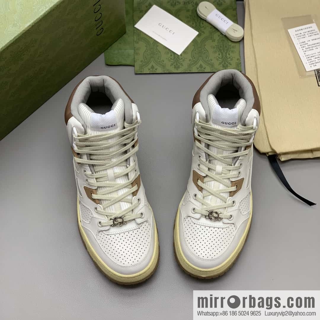 GUCCI 🆕💏 couple high-top sports and leisure shoes for men and women