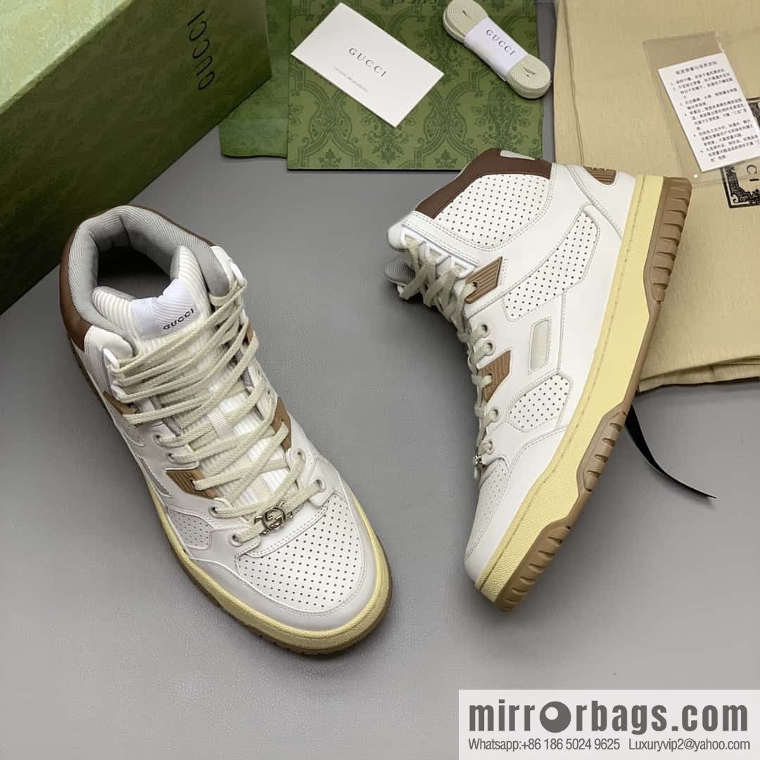 GUCCI 🆕💏 couple high-top sports and leisure shoes for men and women