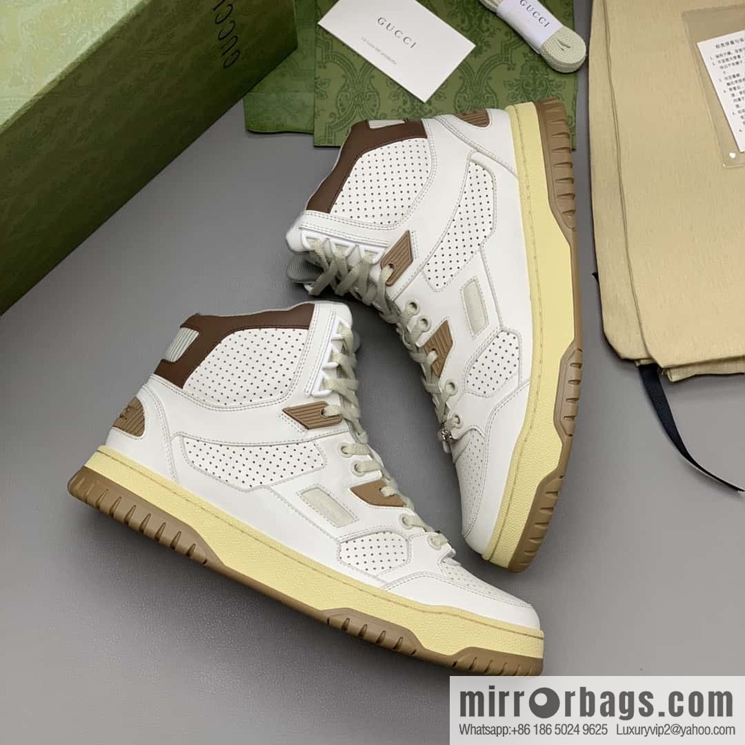 GUCCI 🆕💏 couple high-top sports and leisure shoes for men and women