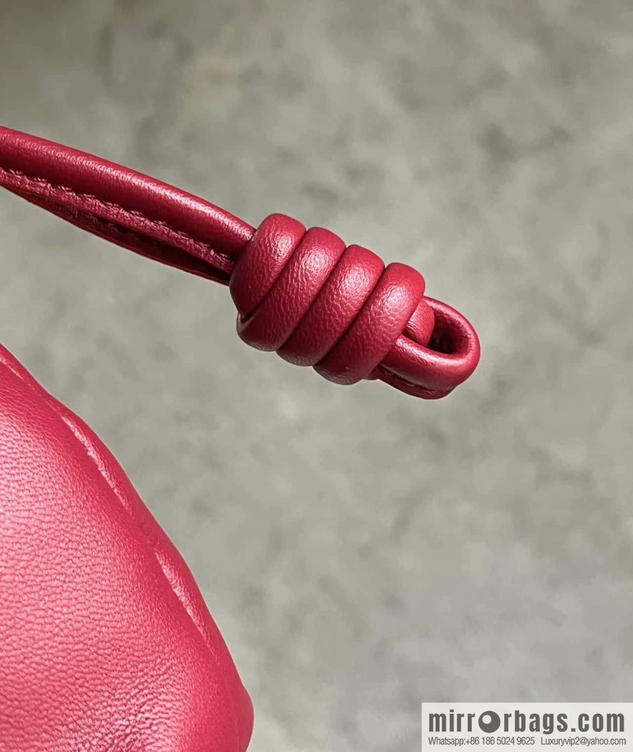 LOEWE new small purse lucky bag 0805 brick red 23CM