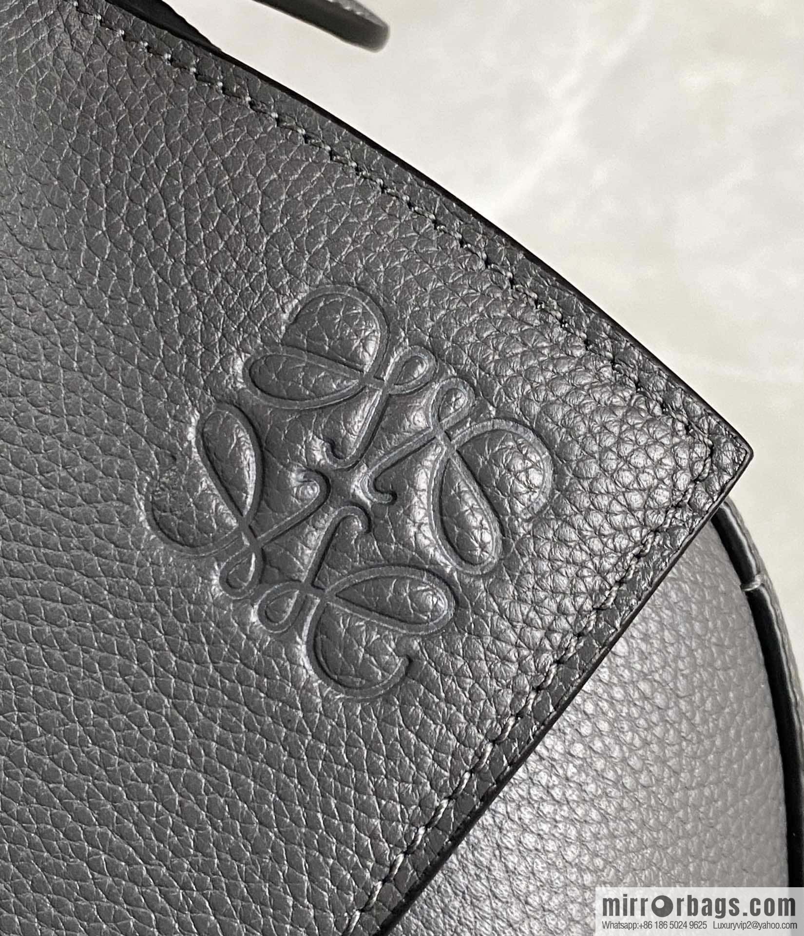 LOEWE latest model, premium gray Puzzle bag geometric bag 0532 large 36.5CM