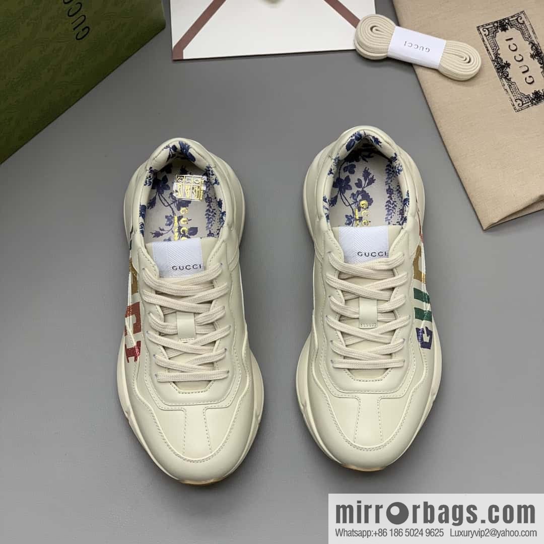 GUCCI men's and women's retro sneakers
