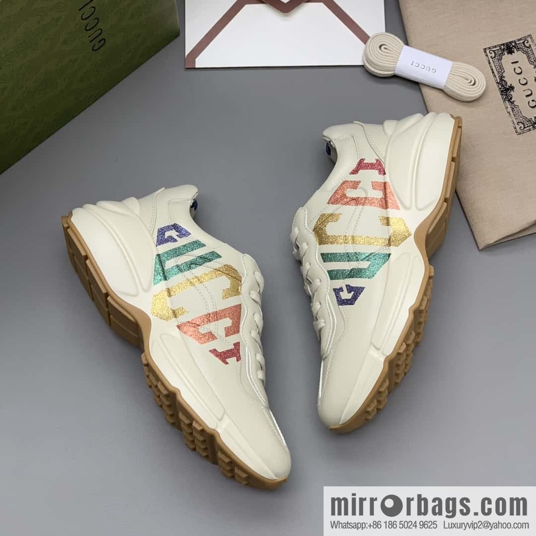 GUCCI men's and women's retro sneakers