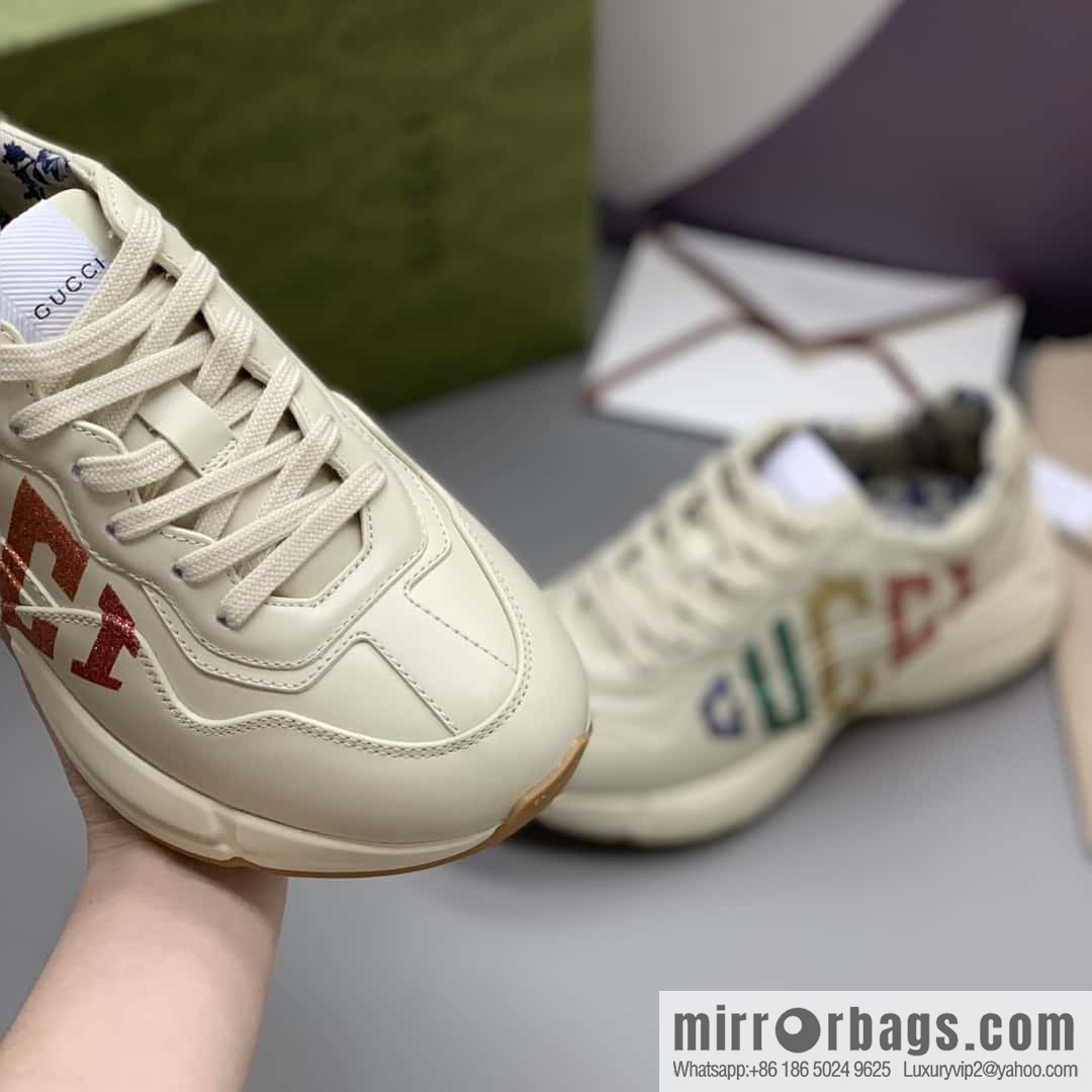 GUCCI men's and women's retro sneakers