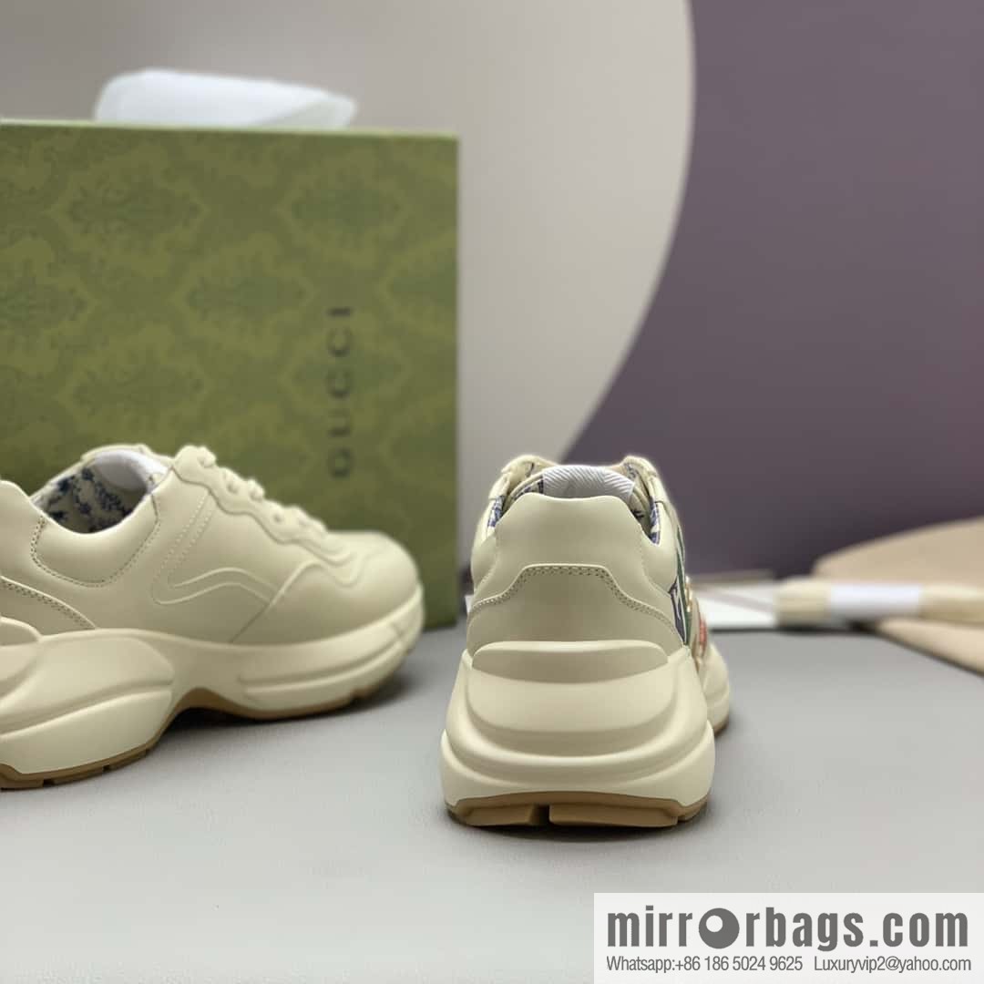 GUCCI men's and women's retro sneakers