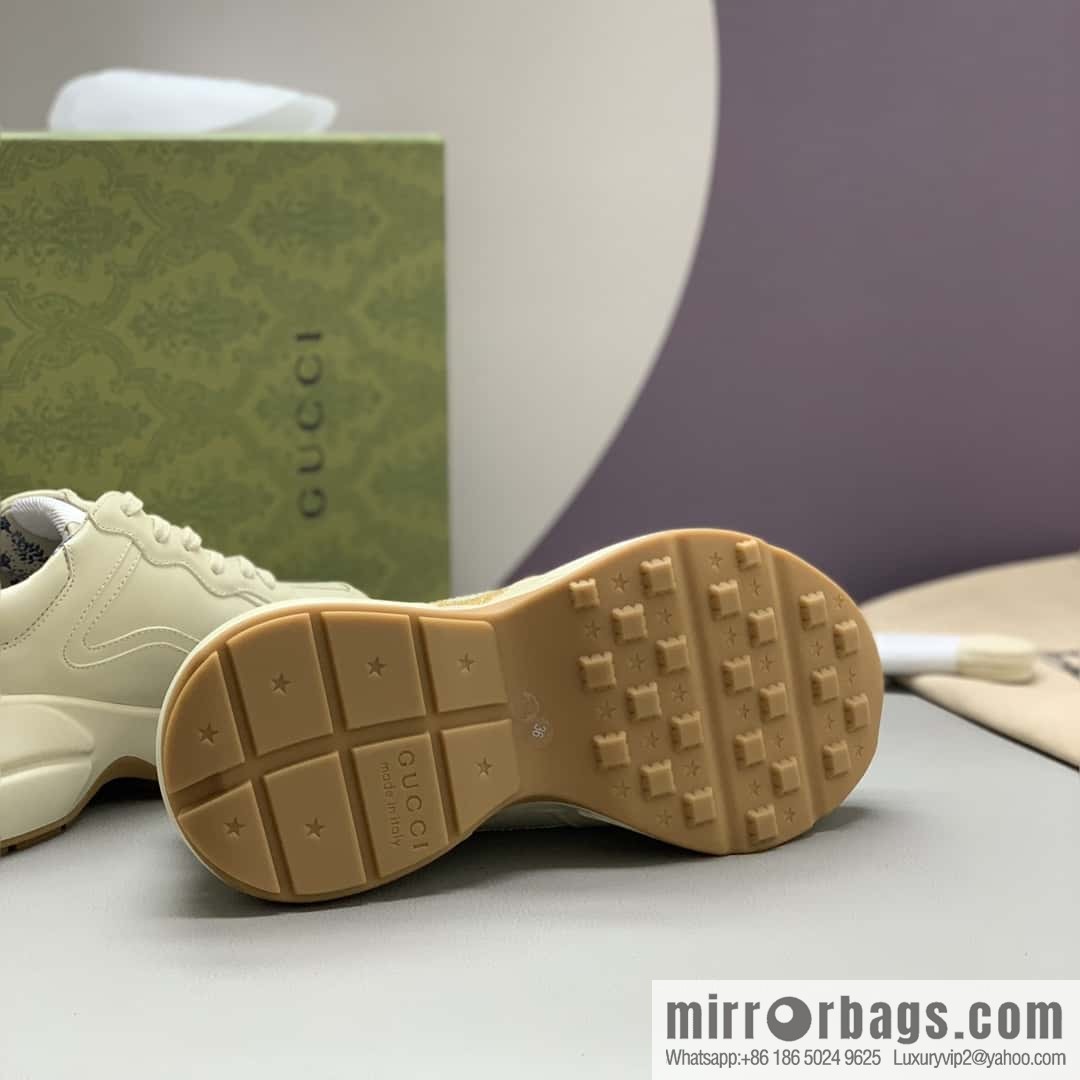 GUCCI men's and women's retro sneakers